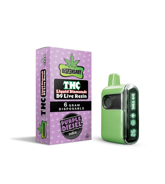 LIQUID DIAMONDS D9 LIVE RESIN 6 GRAM DISPOSABLE